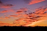 Olympics Silhouetted at Sunset from Queen Anne #3